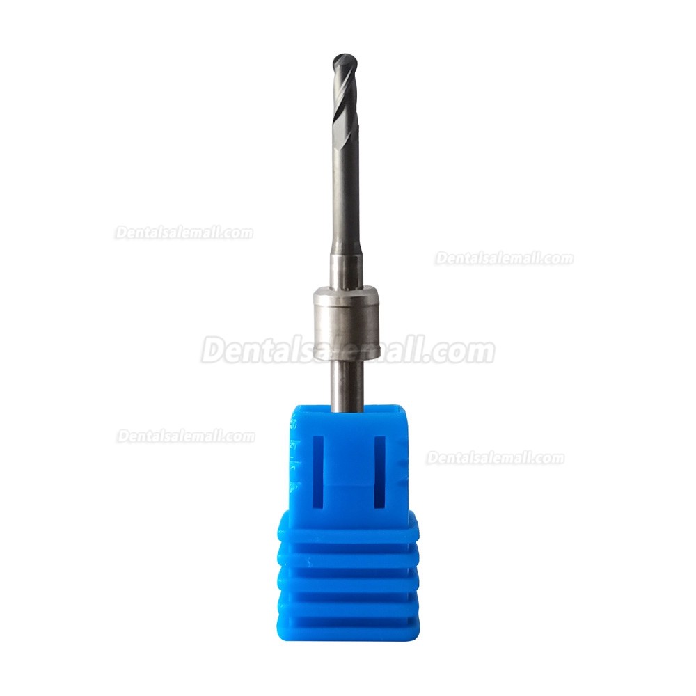 Dental Lab Diamond Coated Milling Burs Fit Amann Girrbach Zirconia/PMMA Dental Cad Cam Milling Cutter